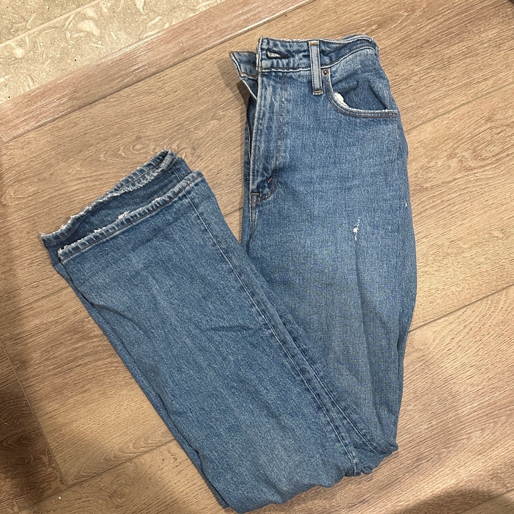 Abercrombie & Fitch High Rise Blue Jeans